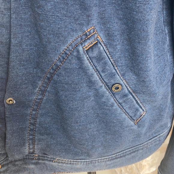 Lauren Dry Goods Supply Co zip close jean jacket - Picture 10 of 15